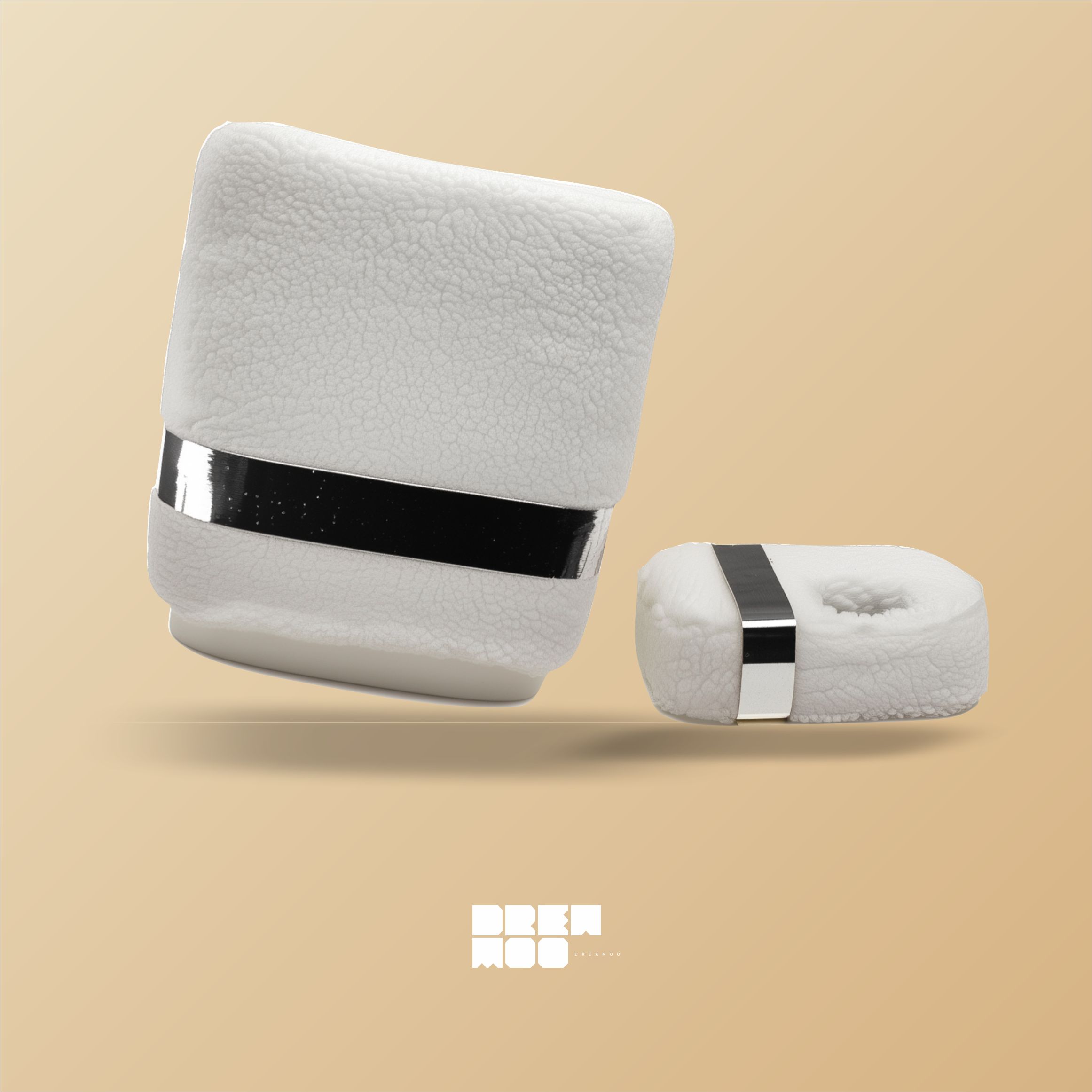 ست سطل و جا دستمال تدی(کمربند استیل)